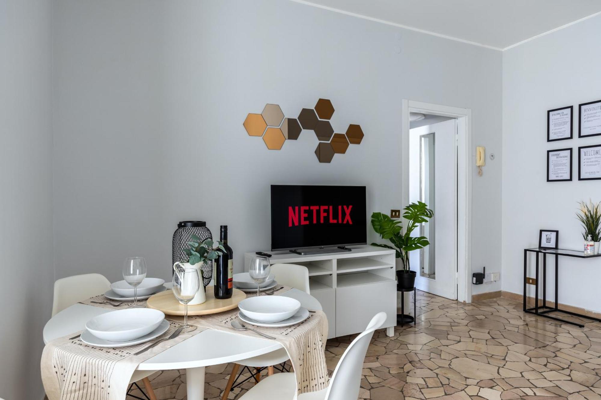 8 Min Dalla Metro Casa Elegante Con Netflix E Wifi Milan Exterior photo